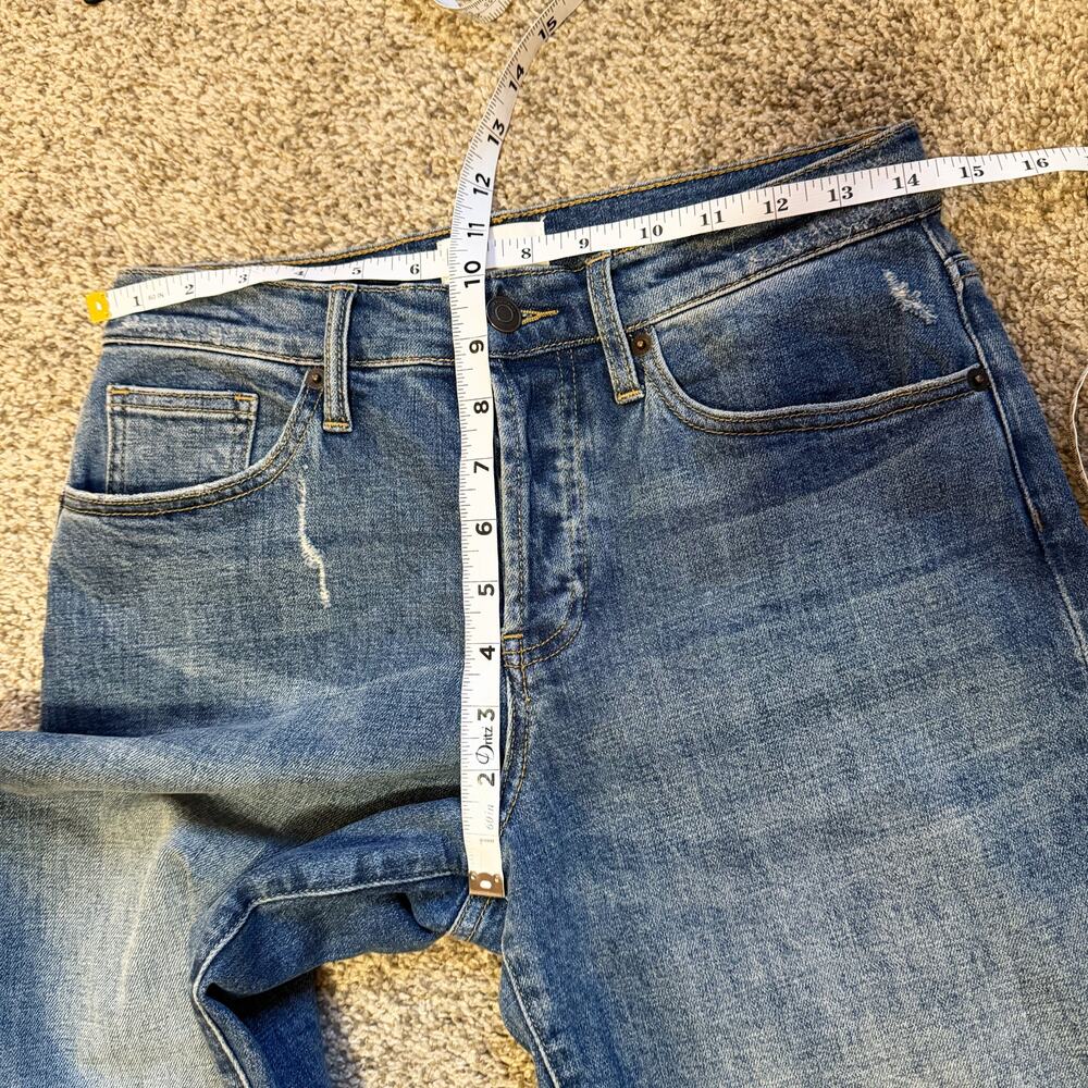 Oliver Logan Ludlow Midrise Distressed Jeans Size 25 - Picture 4 of 6